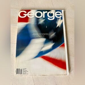 George Magazine Tribute Issue JFK Jr. October 1999 🇺🇸🇺🇸🇺🇸